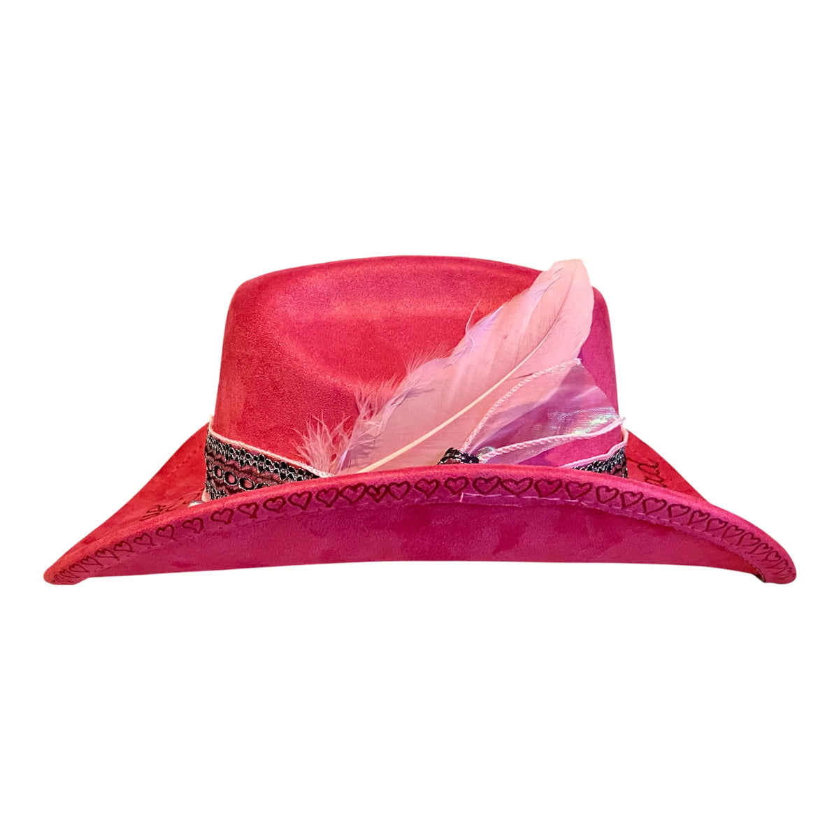 Giddy Up Sparkle Farts Hot Pink Suedette Cowboy Hat – Stand Out with Style