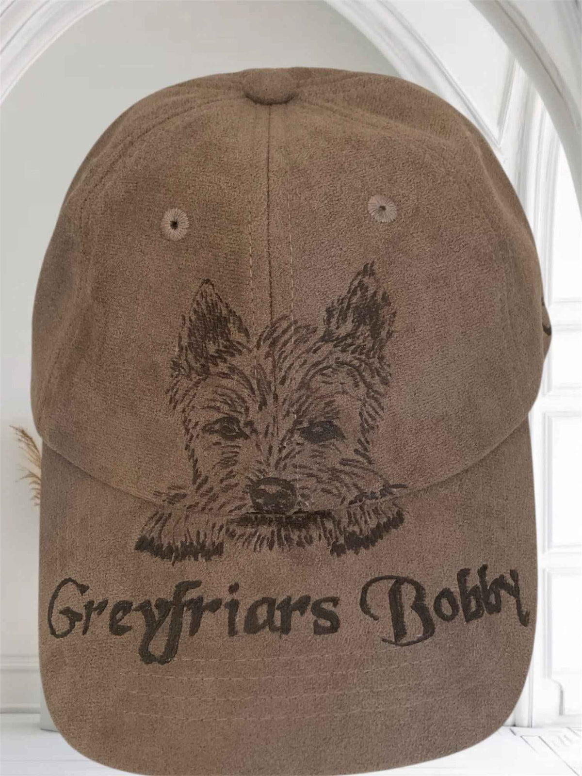 Handcrafted Grey Friars Bobby Cap: A Unique Tribute to Scottish Heritage