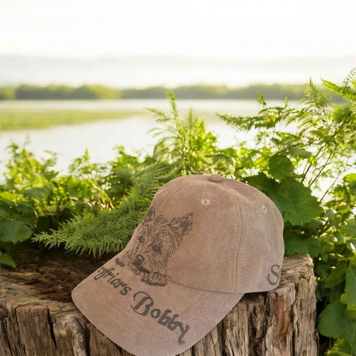 Handcrafted Grey Friars Bobby Cap: A Unique Tribute to Scottish Heritage