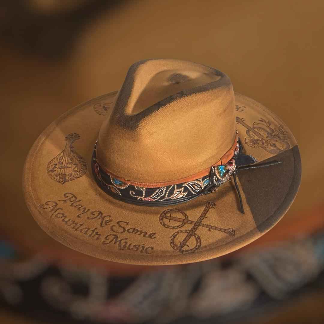 Custom Lightweight Rancher Hat: Embrace Your Inner Musician with Style